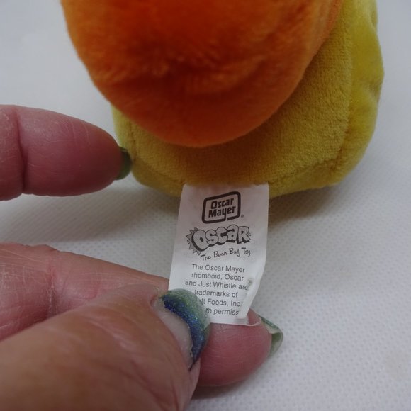 Vintage "OSCAR MAYER Weiner Mobile Stuffed Plush 7" (EUC) - Picture 3 of 4